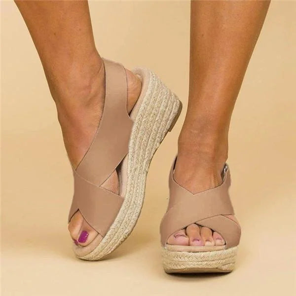Orthopädische Keilabsatz Damen | Espadrilles mit Komfort & Stil