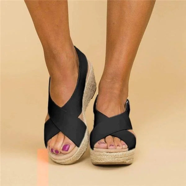 Orthopädische Keilabsatz Damen | Espadrilles mit Komfort & Stil