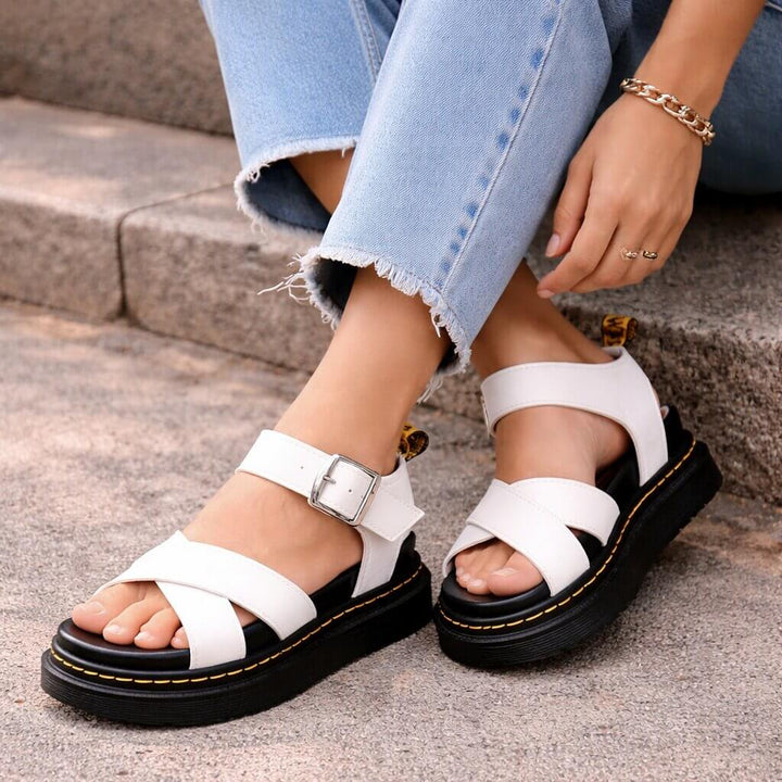 Orthopädische Sandalen Damen | Plateau & Druckentlastender Komfort