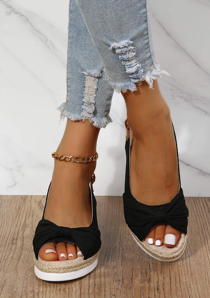 Emily – Elegant Knotted Espadrille Sandals - Image 3