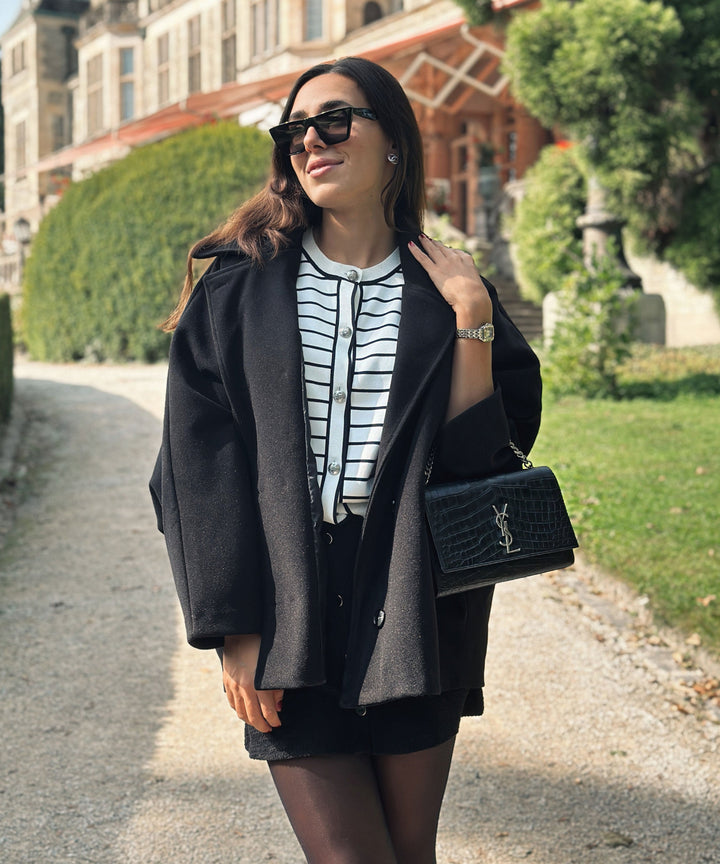 Oversize Jacke Joana Schwarz