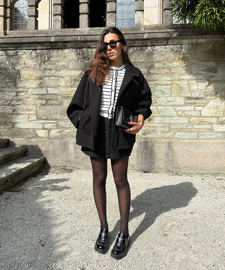Oversize Jacke Joana Schwarz
