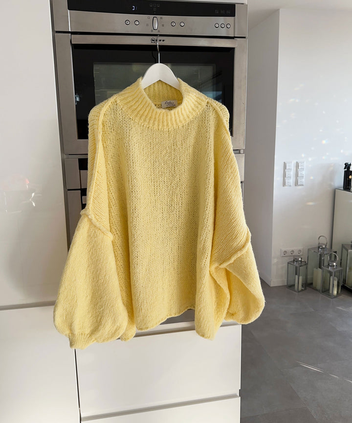 Oversize Pullover Nata Gelb  Ladypolitan ♡   