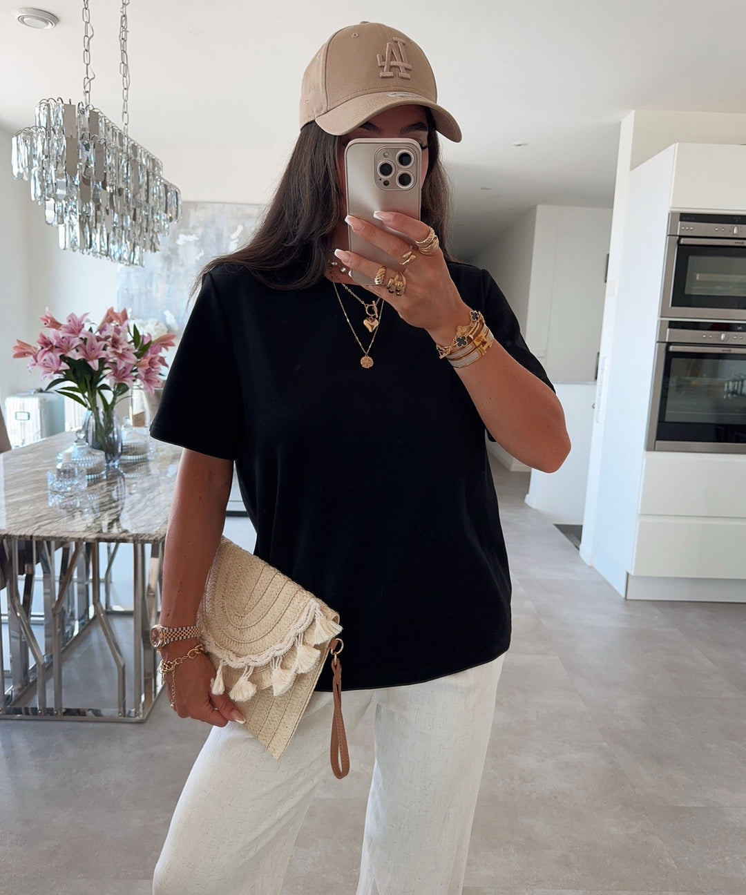 Oversize T-Shirt Triana Schwarz