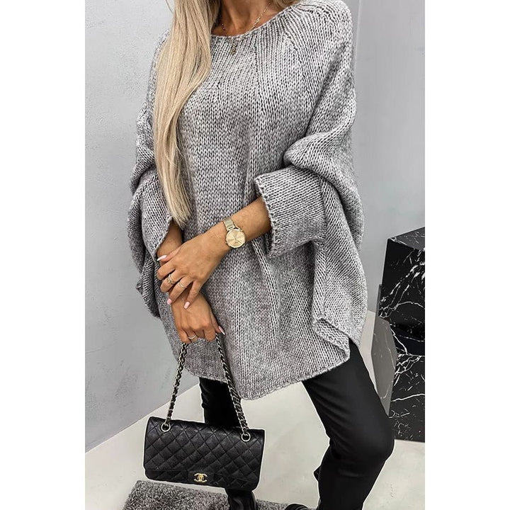 Oversized Spätsommer-Pullover