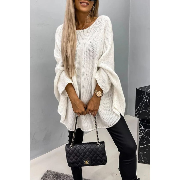 Oversized Spätsommer-Pullover