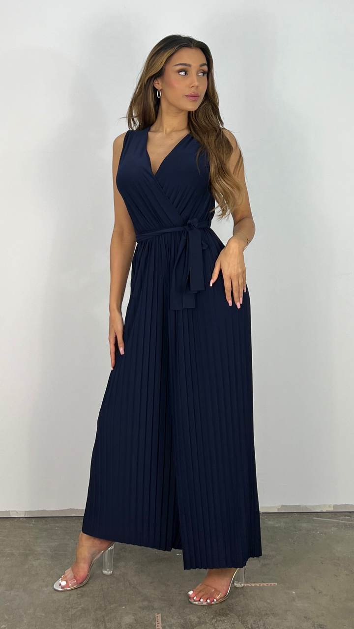 PLISSEE JUMPSUIT