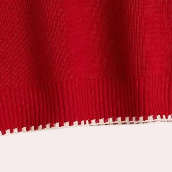Peninah  - Weicher Rundhals Pullover für Frauen
