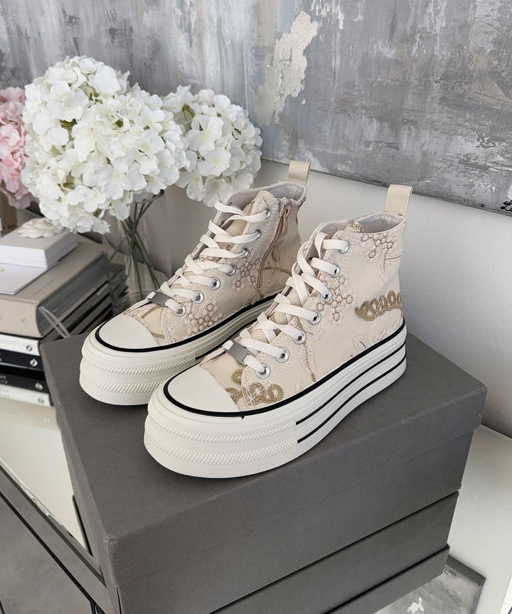 Plateau Sneaker Adi Beige