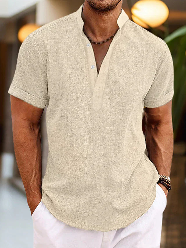 Polo Shirt Herren | V-Ausschnitt & bequeme Passform