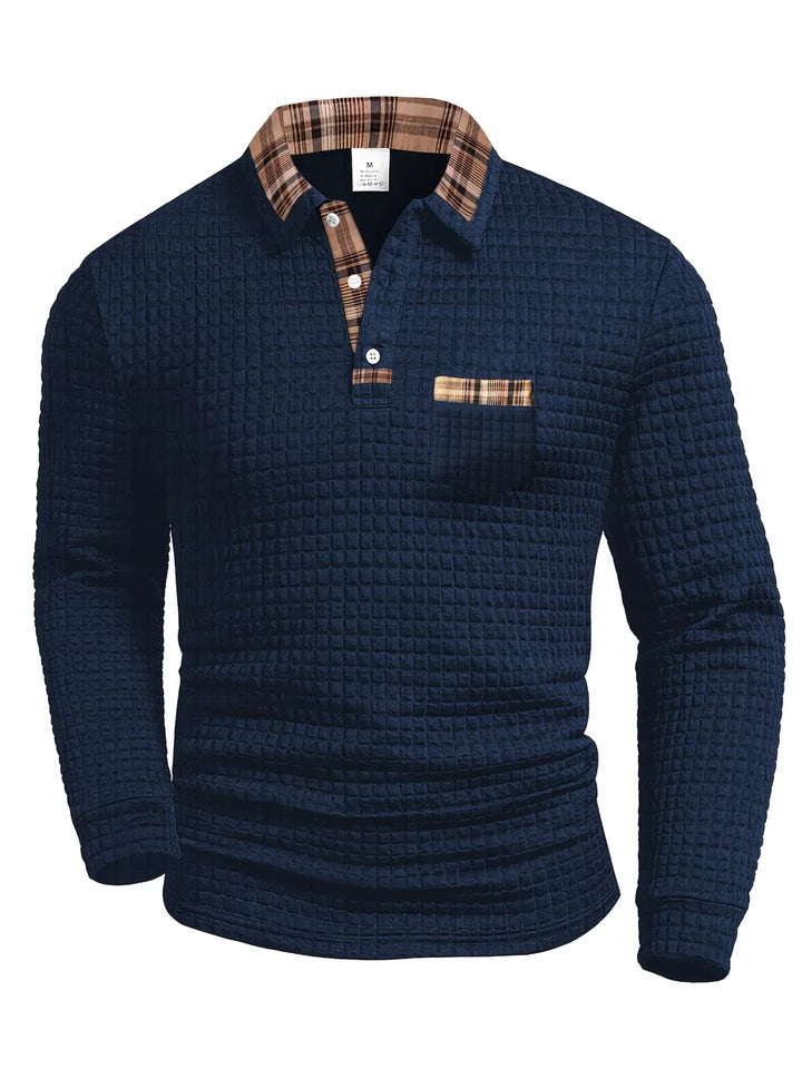 Polo mit Streifen Herren | Struktur-Optik & Gepflegter Look