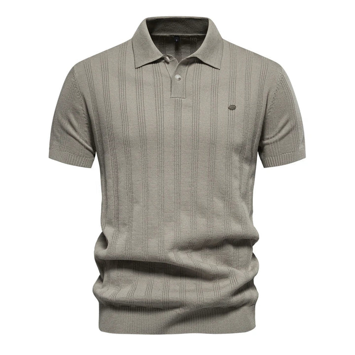 Poloshirt Herren | Rippstruktur & Smarter Look