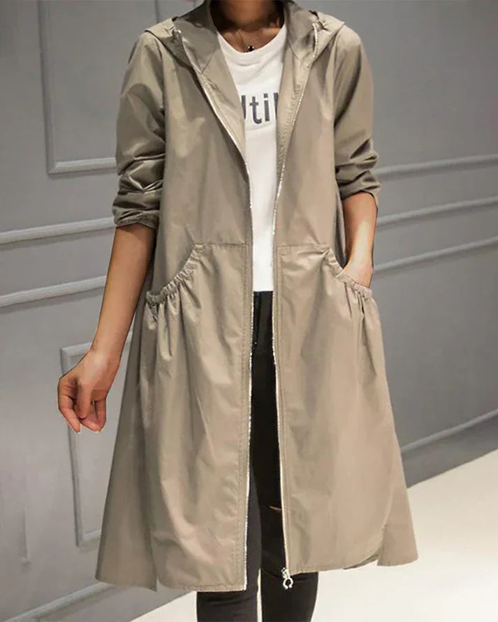 Christina | Elegante und vielseitige lange Damenjacke