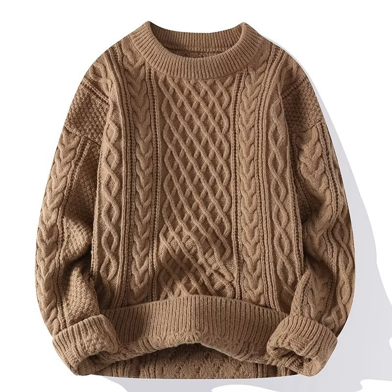 Pullover Damen | Damen Strickpullover | Zopfmuster-Optik: stilvoll & kombinierbar