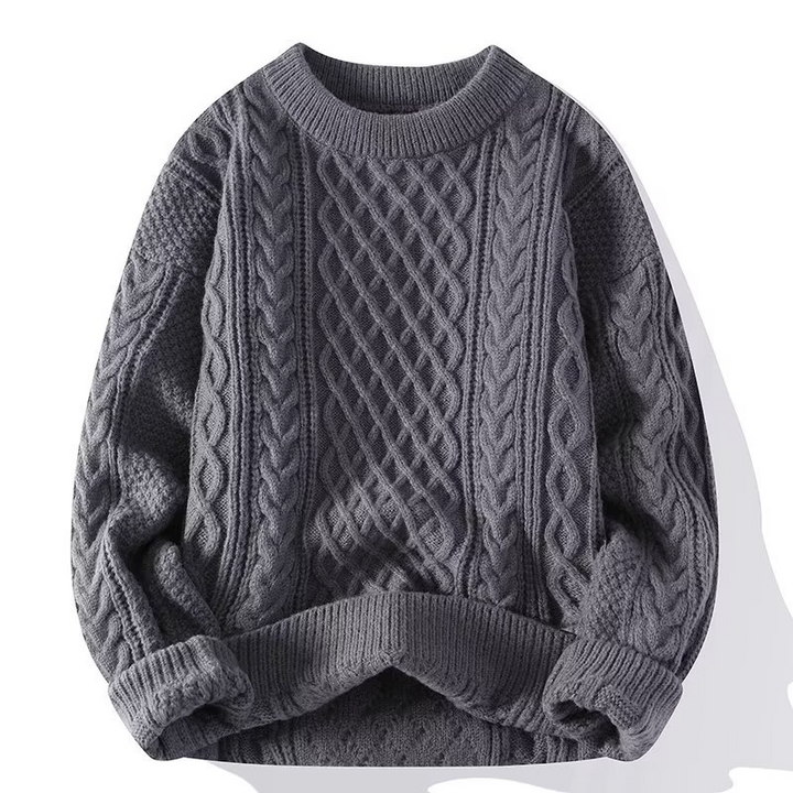 Pullover Damen | Damen Strickpullover | Zopfmuster-Optik: stilvoll & kombinierbar