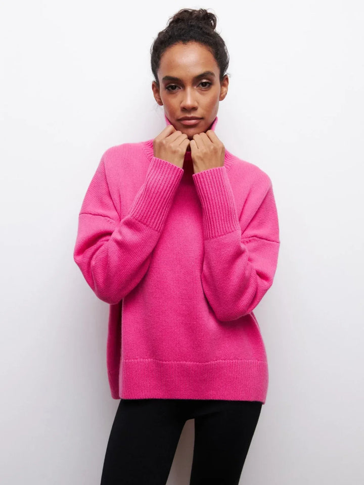 Pullover mit Rollkragen