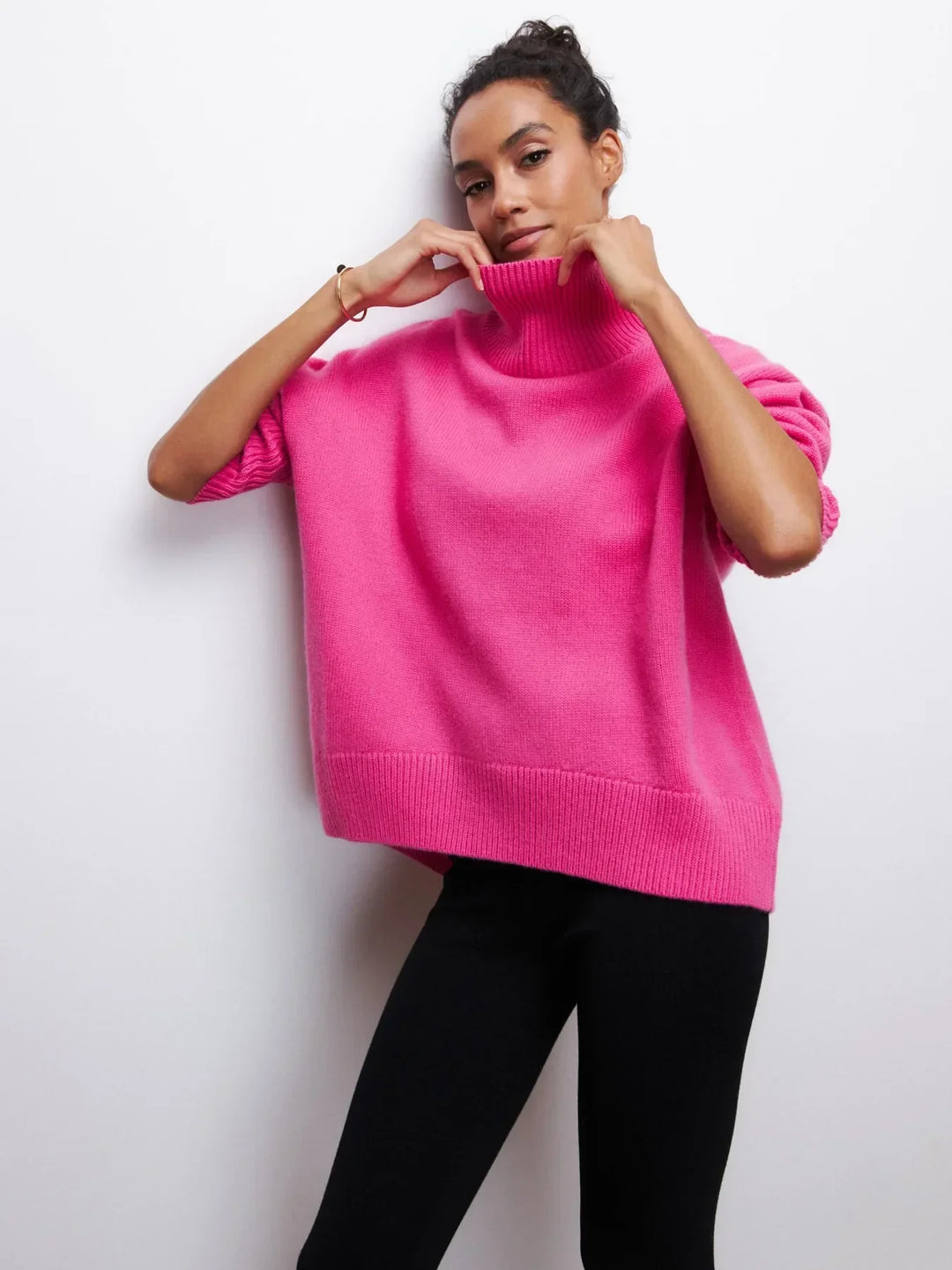 Pullover mit Rollkragen
