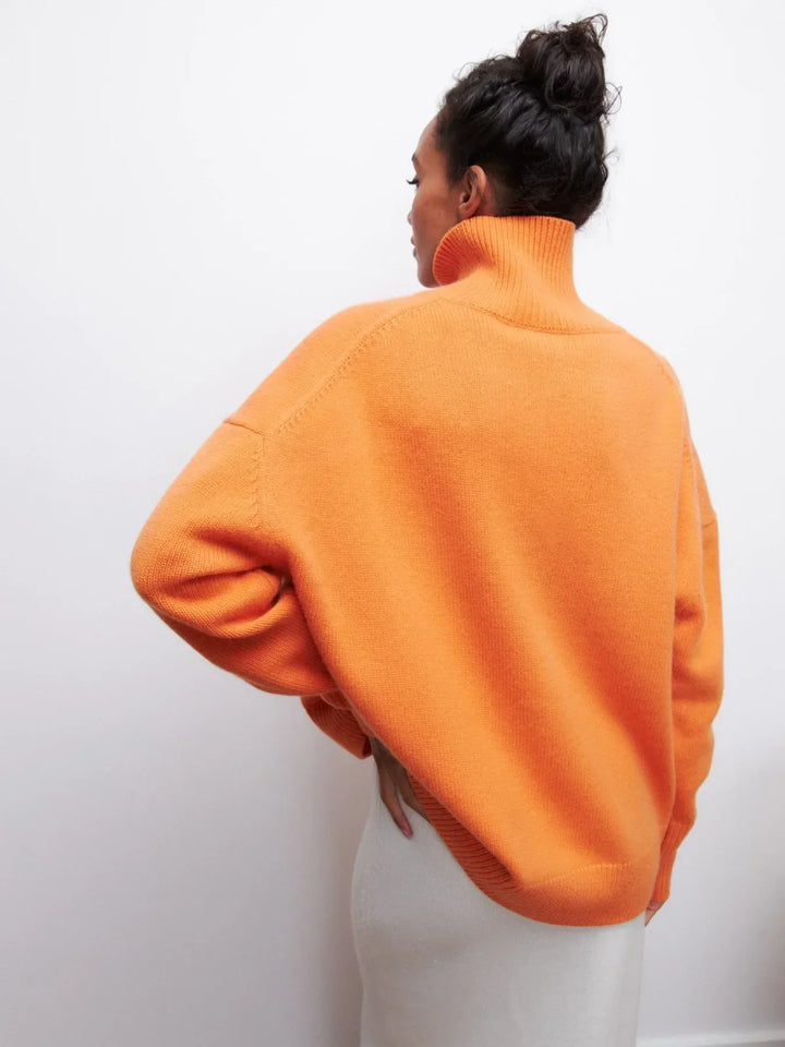 Pullover mit Rollkragen