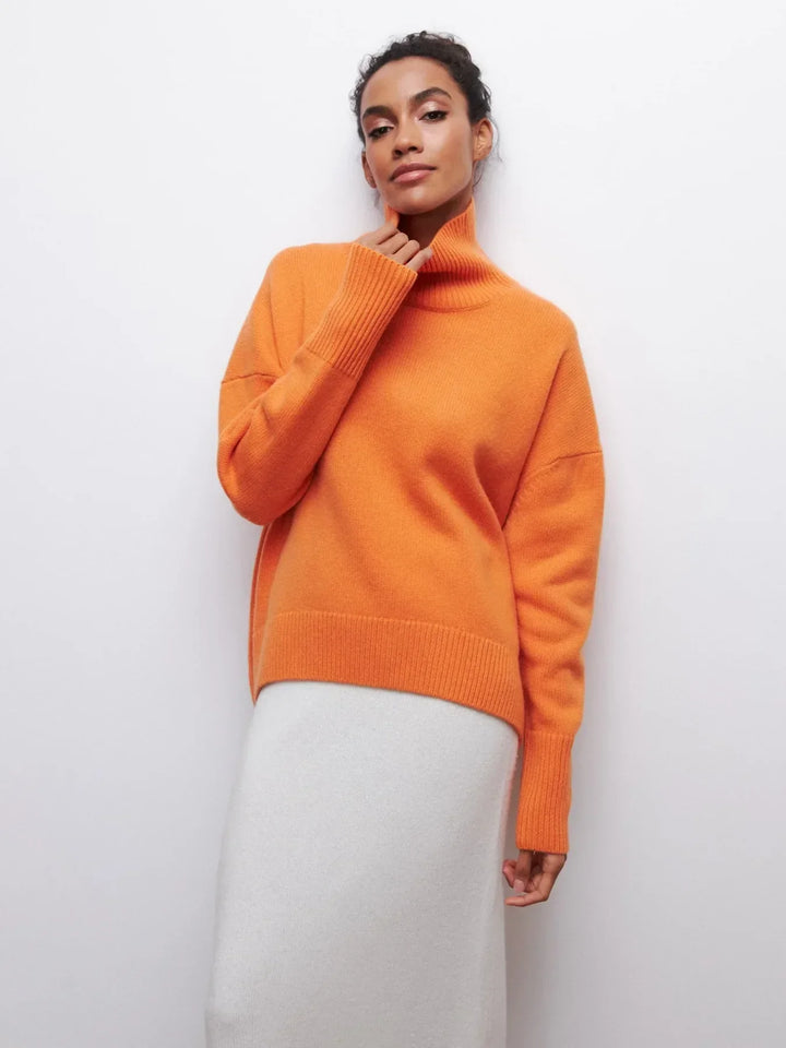 Pullover mit Rollkragen