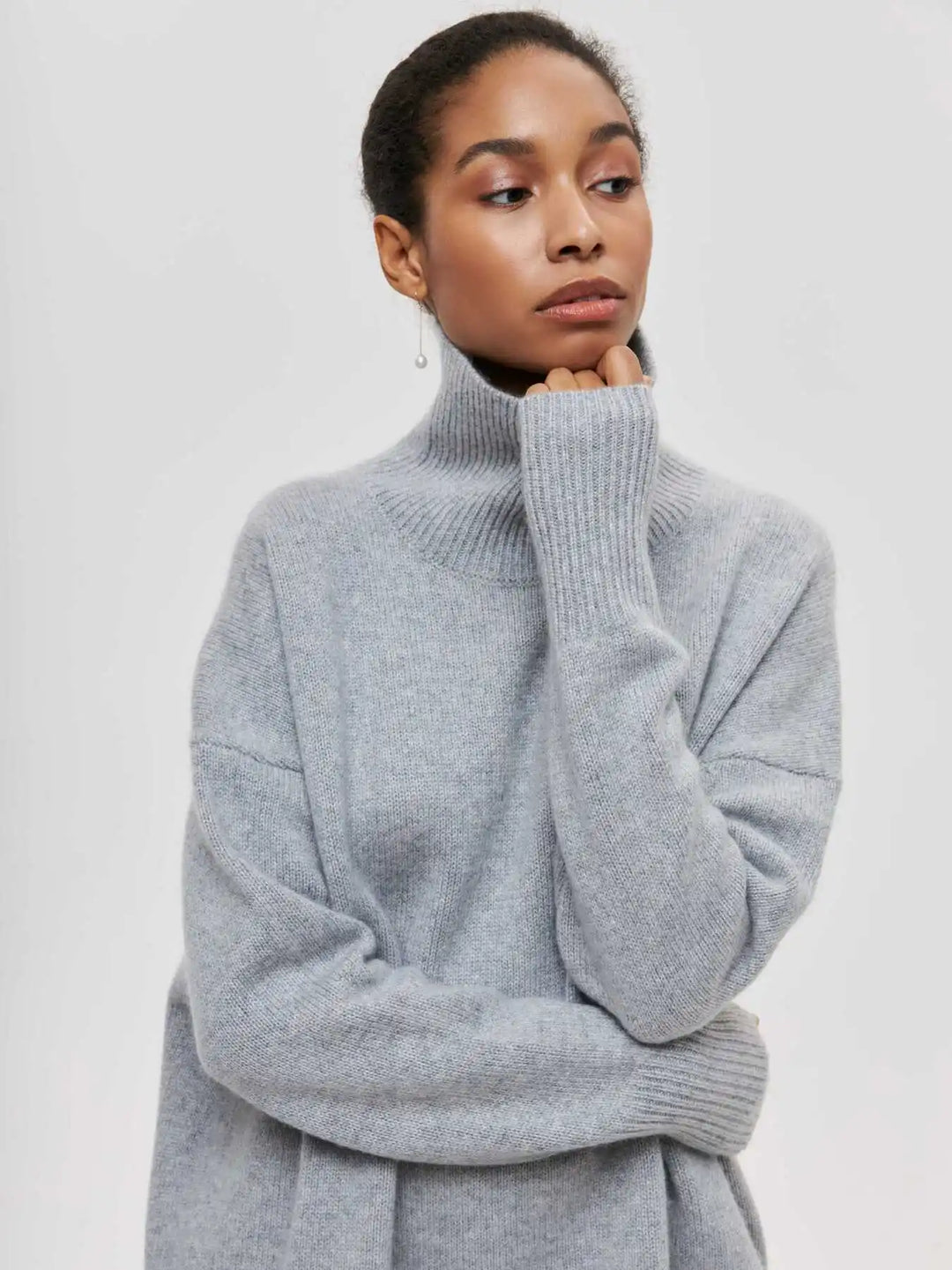 Pullover mit Rollkragen