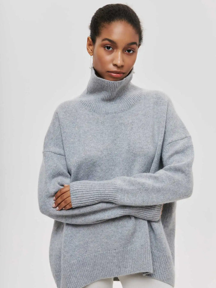 Pullover mit Rollkragen