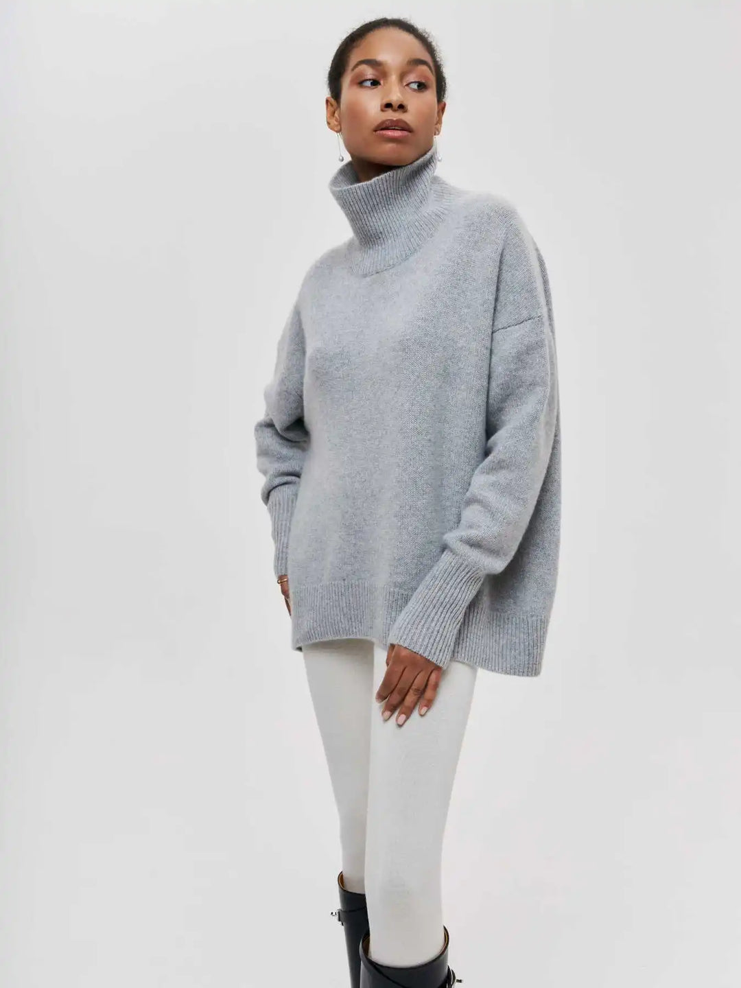 Pullover mit Rollkragen