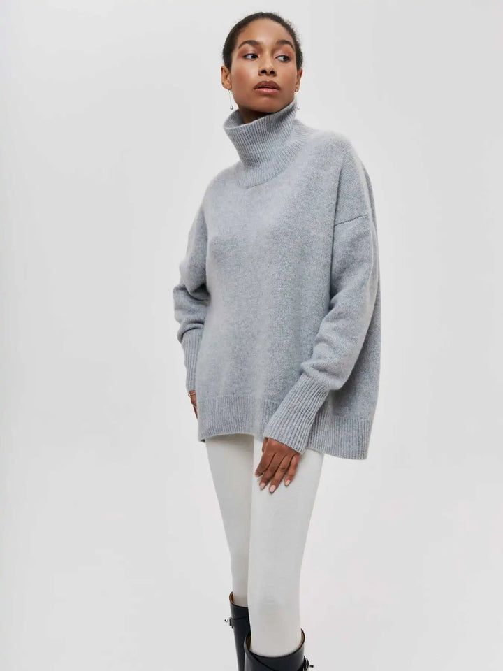 Pullover mit Rollkragen