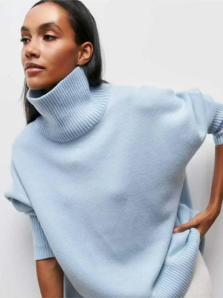 Pullover mit Rollkragen