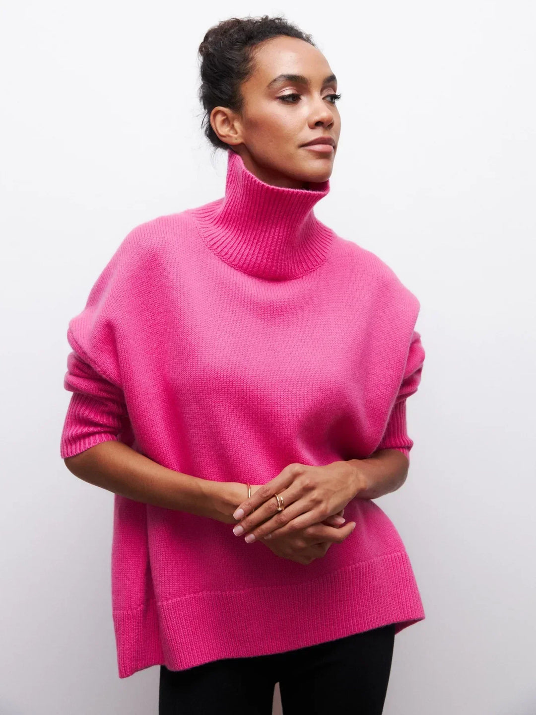 Pullover mit Rollkragen