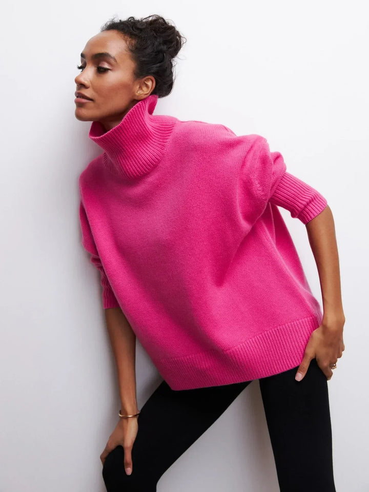 Pullover mit Rollkragen