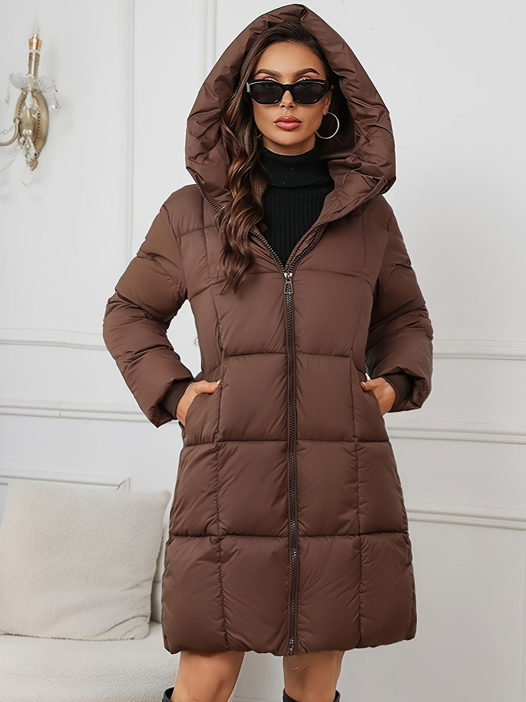 Quinn - Stylische warme Damen-Pufferjacke