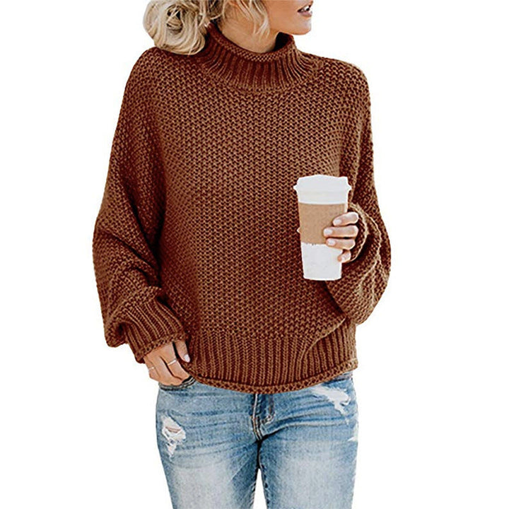 Rafaela - Damenpullover mit hohem Kragen