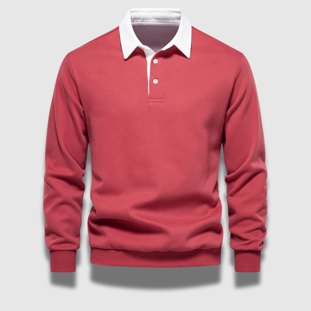 Maglione Uomo in Maglia Traspirante Stile Casual