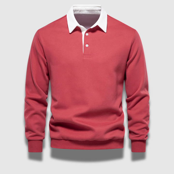 Maglione Uomo in Maglia Traspirante Stile Casual