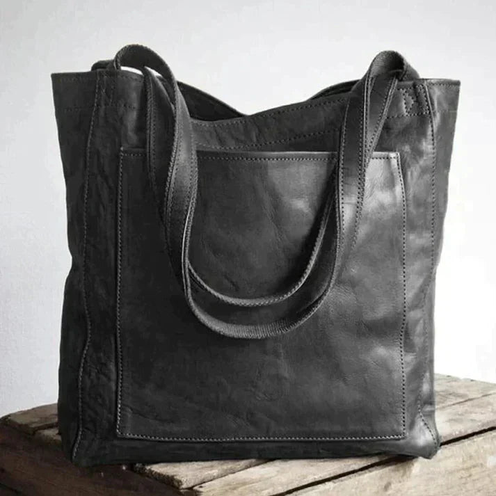 Umhängetasche Damen Echtleder Minimalistisch