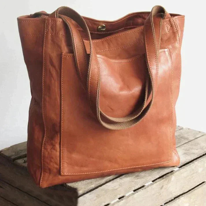 Umhängetasche Damen Echtleder Minimalistisch