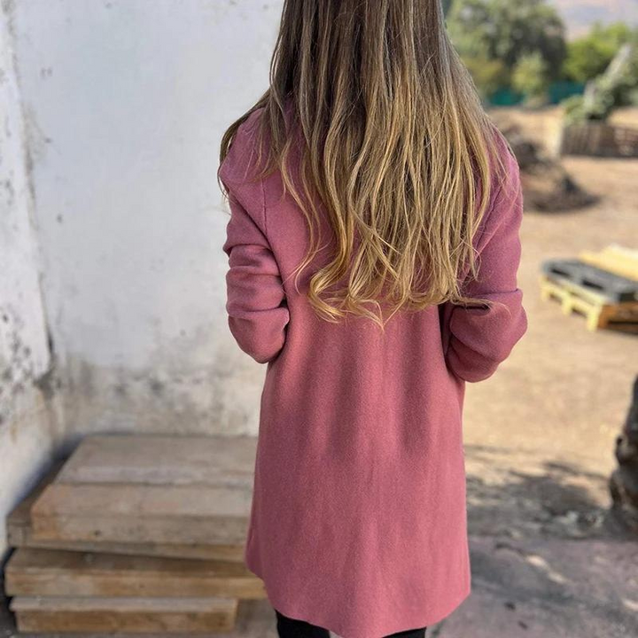 Rike Handgefertigte Strickjacke Sommer Herbst