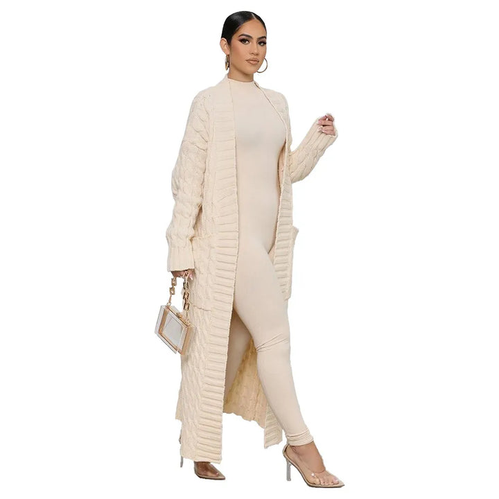 Rita - Elegante Lange Strickjacke für Damen