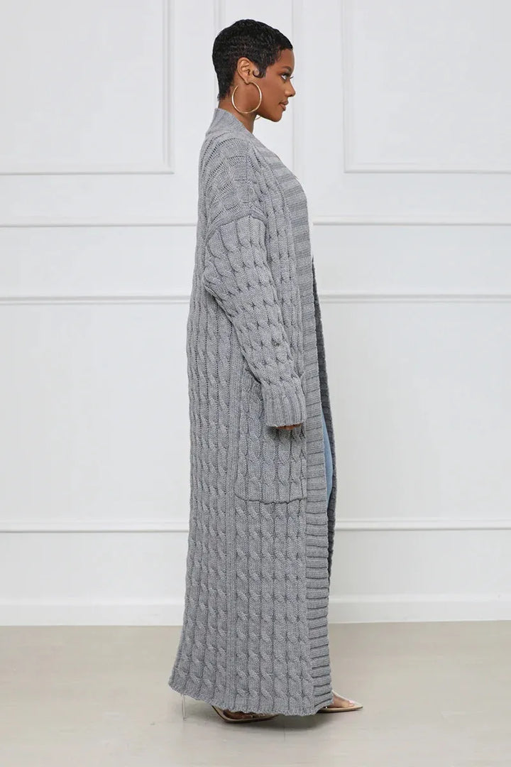 Rita - Elegante Lange Strickjacke für Damen