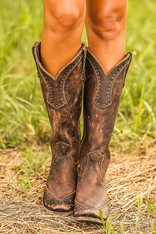 Mila | Stilvolle und robuste Western-Cowboystiefel