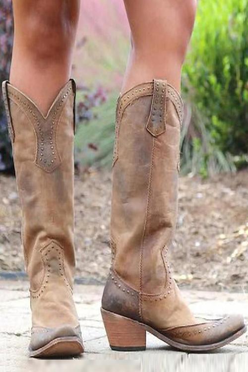 Mila | Stilvolle und robuste Western-Cowboystiefel
