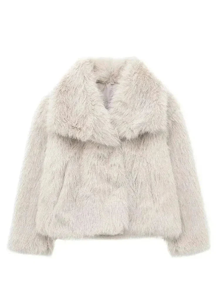 Rosie - Stylische Streetwear-Pelzjacke