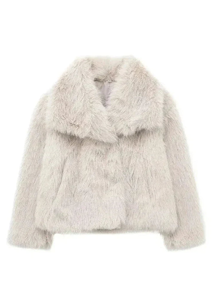 Rosie - Stylische Streetwear-Pelzjacke