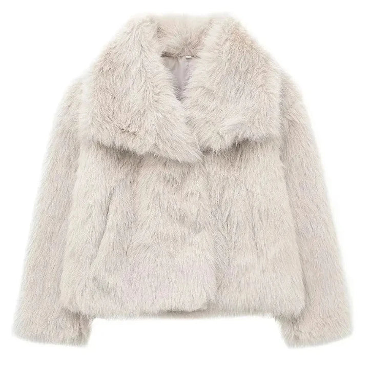 Rosie - Stylische Streetwear-Pelzjacke