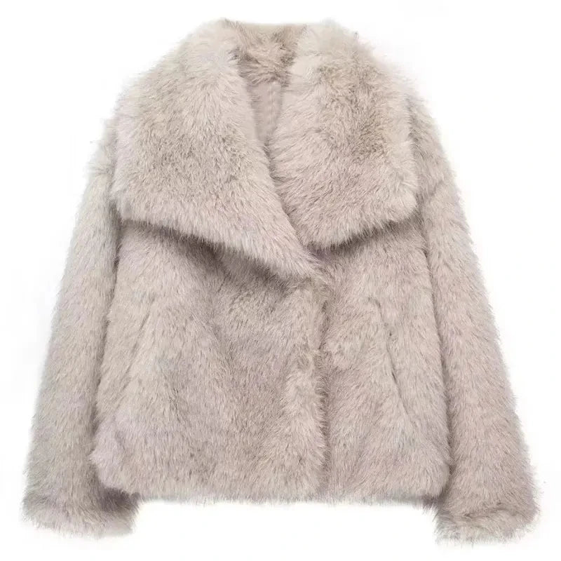 Rosie - Stylische Streetwear-Pelzjacke