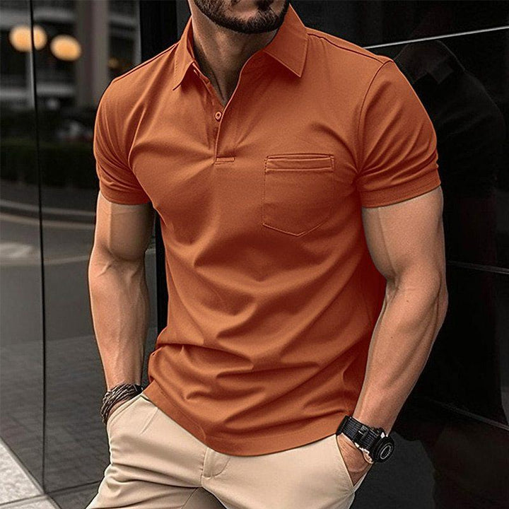 Richard | Herren Moderne Passform Taschen Polo-Shirt