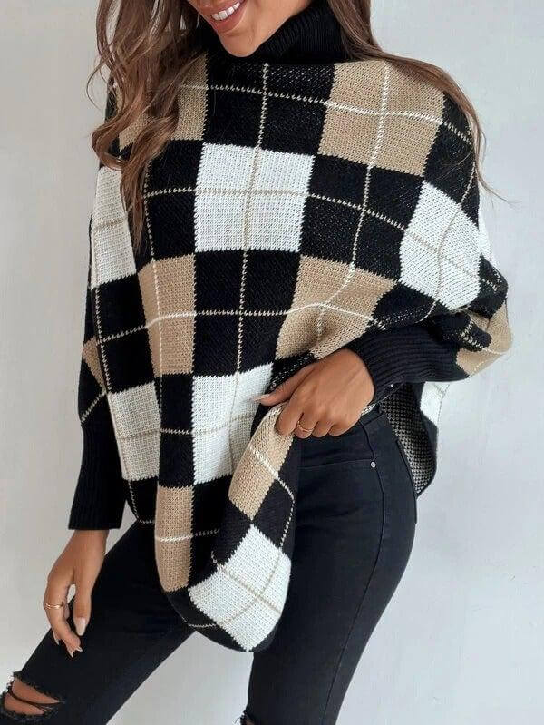 Roxane - Eleganter Pullover mit geometrischem Druck