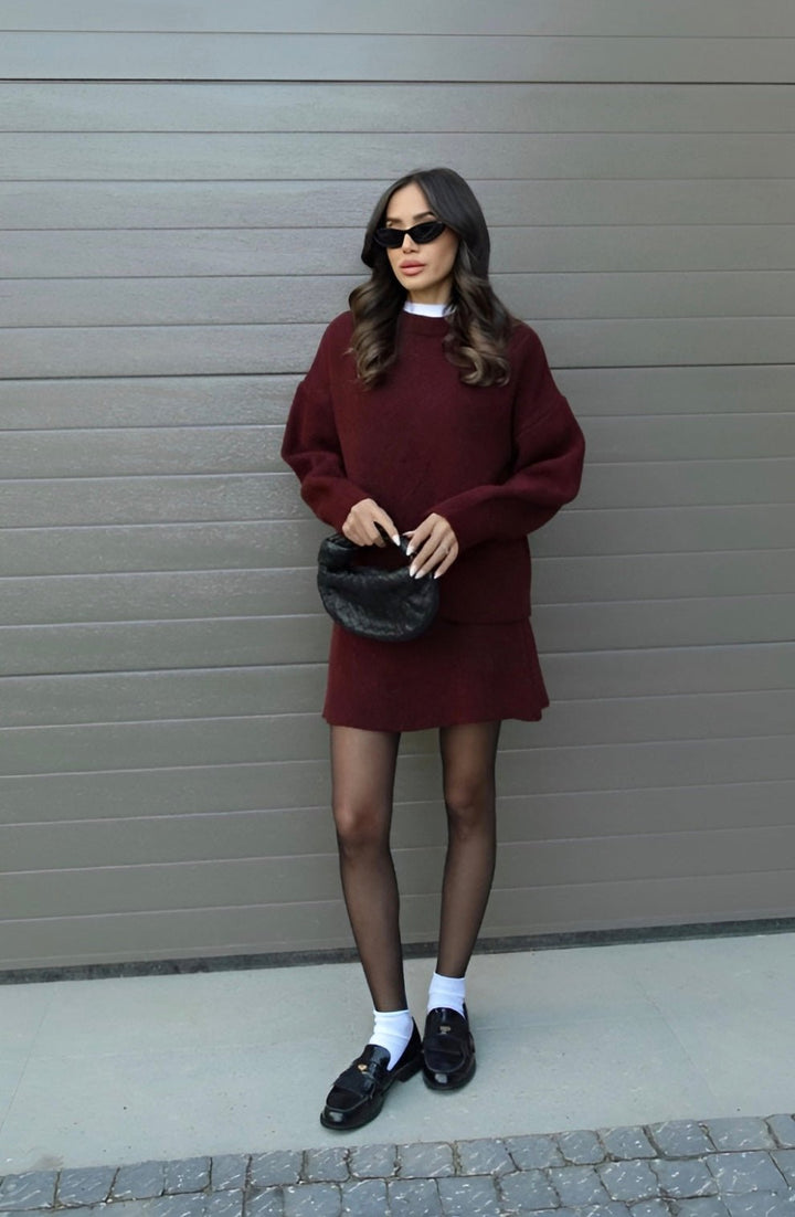 Ruby - Set aus Pullover und Rock