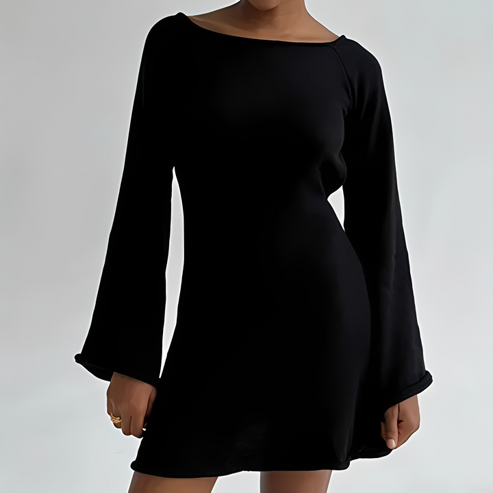 Aryana - Stilvolles Sommerkleid mit langen Ärmeln für Frauen