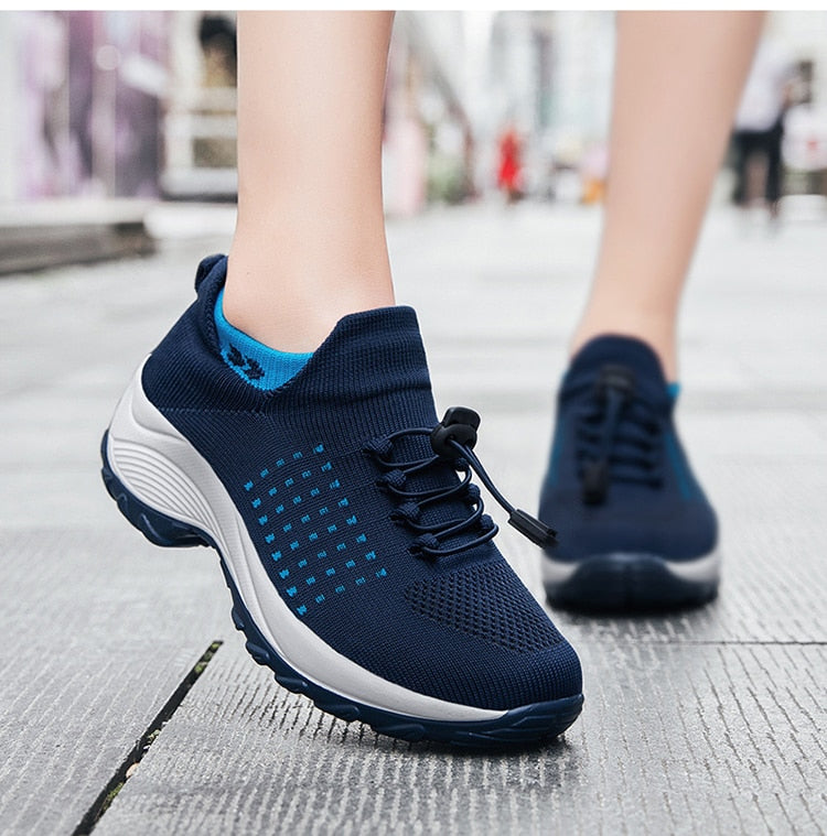 Orthopädische Wanderschuhe für Damen mit Fußgewölbestütze